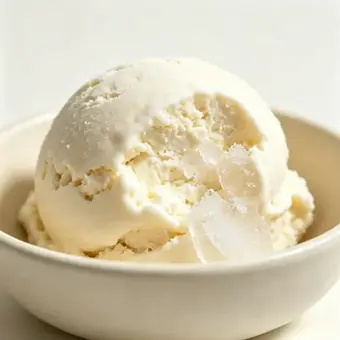 Gelato Con Cristalli Di Ghiaccio